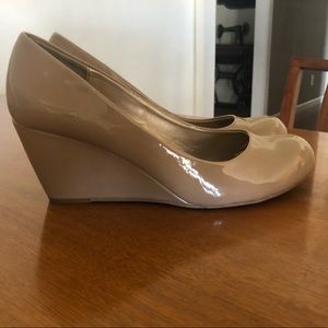 Tan close toed heels!